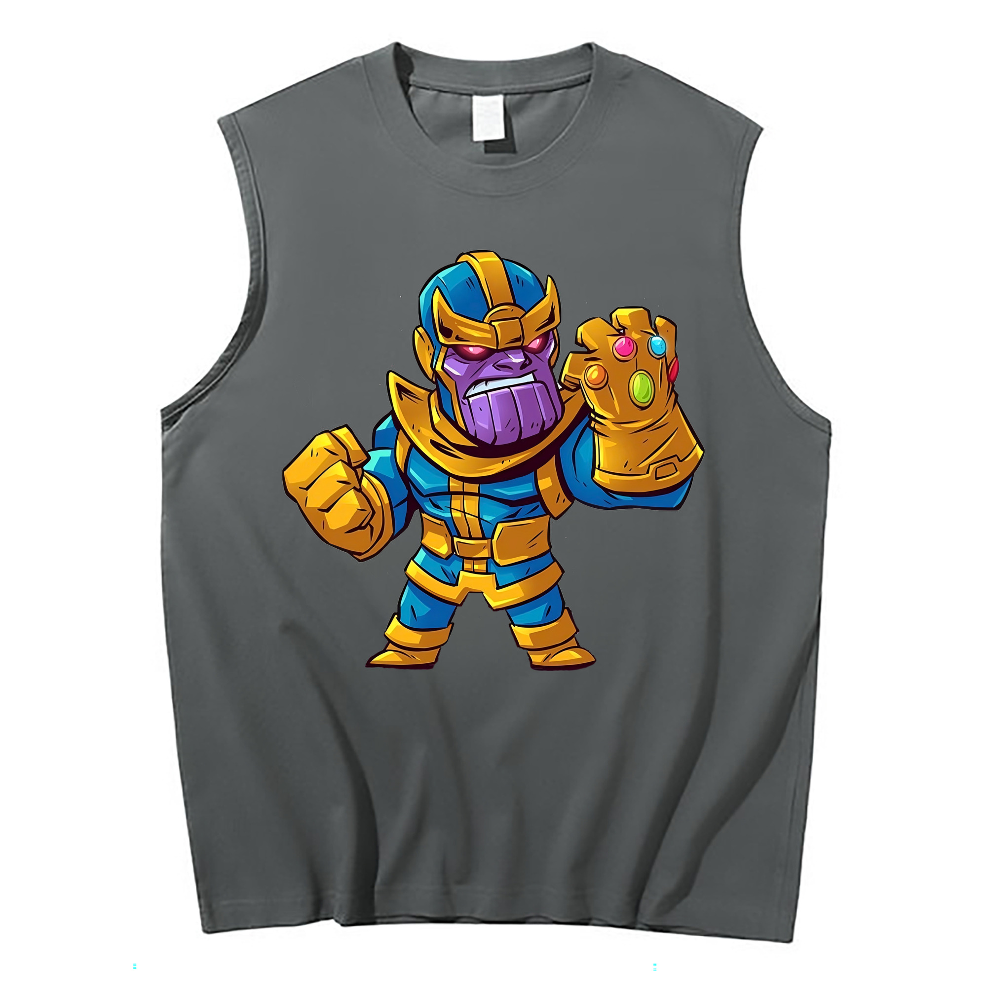 （画像用） アベンジャーズ The Avengers コットン100％タンクトップ（フロントプリント）
